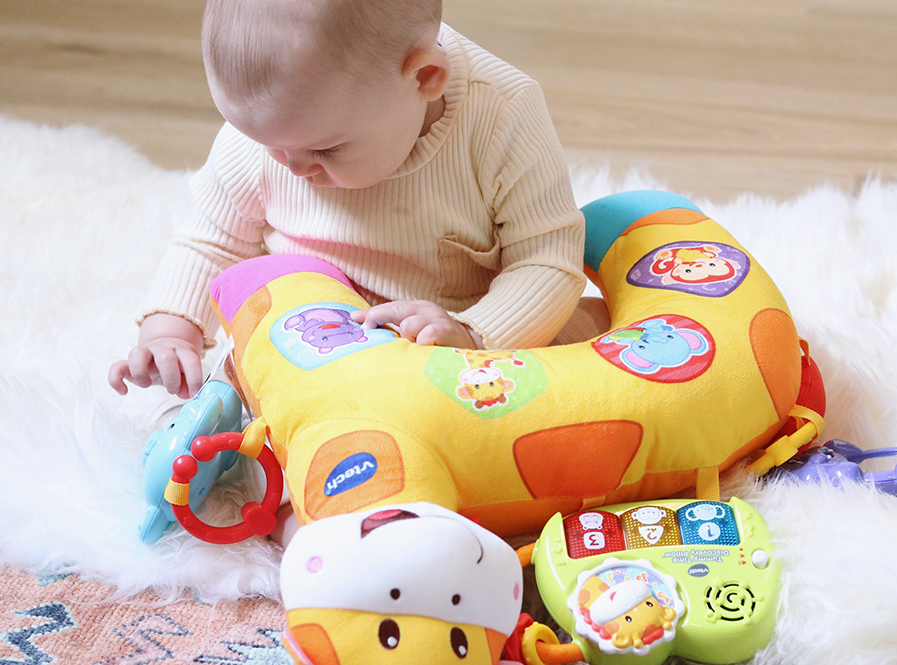 VTech - Mon Coussin d'Éveil Sensoriel